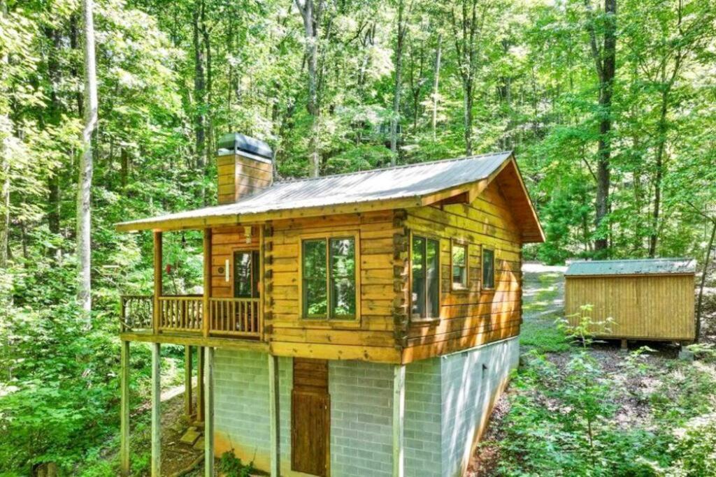 Open Studio Lodge At Little Rock Creek Cherry Log Exterior photo