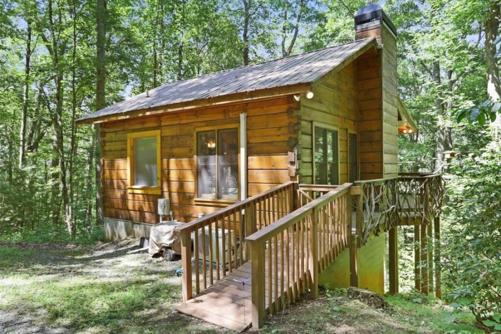 Open Studio Lodge At Little Rock Creek Cherry Log Exterior photo